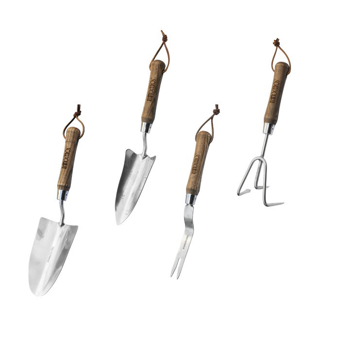 Garðverkfærasett úr ryðfríu stáli