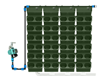 Vatnsdrepandi blómapottur