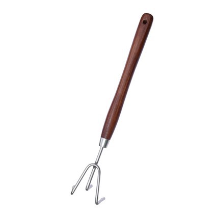 Langt handfang með 3 tína ræktunarvél